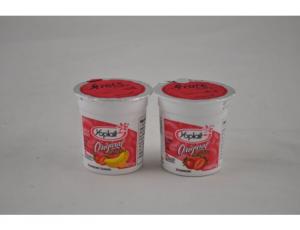 Yoplait Original Strawberry & Banana Yogurt, Family Pack (4 Oz, 48 Per Case)