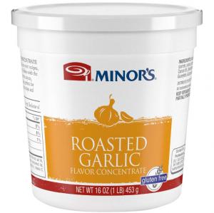 Nestle Minors Roasted Garlic Flavor Concentrate, Gluten Free (1 lbs, 6 Per Case)