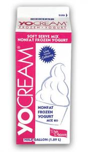 Yocream Yogurt Mix, Toasted Marshmellow Nonfat Soft Serve (64 Oz, 6 Per Case)