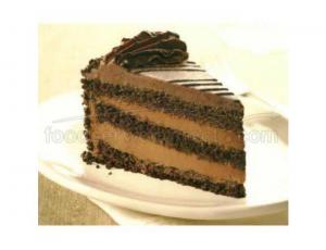 Lawlers Desserts Chocolate Layer Mousse Cake (84.96 Oz, Pack Of 4, 10 Cut)