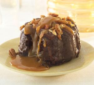 Sweet Street Turtle Molten Bundt Cake - 36 per case.