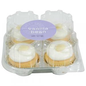 Sweet Street Vanilla Bean Cupcake (2.4 Oz, 8 Per Pack, 4 Packs Per Case)