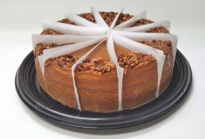 Lawlers Desserts Elite Carmel Fudge Cheesecake, 87 Ounce -- 4 pe