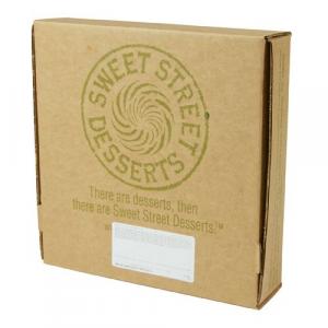 Sweet Street Raspberry White Chocolate Hand Fired Brulee Cheesecake, 14 Slice