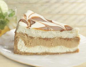 Sweet Street 9 Inch Dulce De Leche Cheesecake, 14 Slices per Cheesecake, 2 x 4.56 lb Case