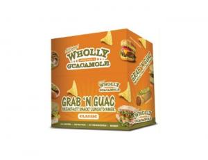 Wholly Classic Guacamole Snack Pack, 2 Ounce - 30 per case.