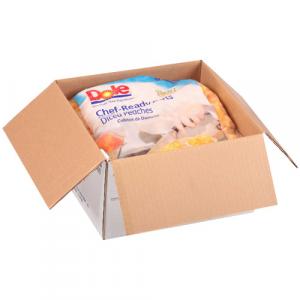 Dole Individual Quick Frozen Peeled & Diced Peach (5 lbs, 2 Per Case)