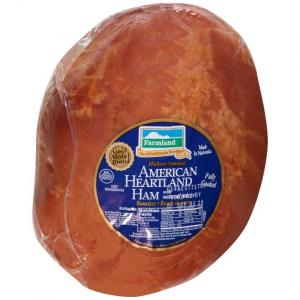Farmland Natural Juice American Heartland Whole Boneless Smoked Ham, 8.75 Pound - 2 per case.
