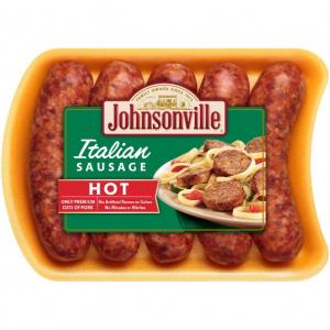 Advance Pierre Hot Italian Sausage Link, 19 Ounce - 12 per case.