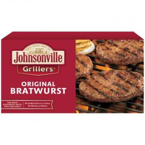 Johnsonville Original Bratwurst Patty, 24 Ounce - 9 per case.