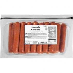 Johnsonville Skinless Hot Links, 80 Ounce - 2 per case.