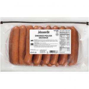 Johnsonville Skinless Smoked Polish Sausage, 80 Ounce -- 2 per c