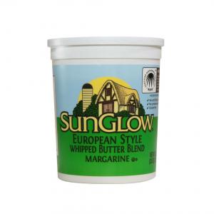 Ventura Foods SunGlow European Style Whipped Butter Blend, 5 Pound - 4 per case.