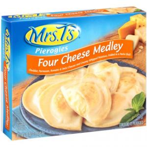 Mrs Ts Pierogies Potato and 4 Cheese Blend Pierogi, 16 Ounce - 12 per case.