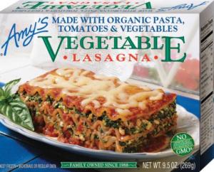 Amys Organic Vegetable Lasagna, 9.5 Ounce - 12 per case