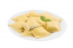 Seviroli Foods Medium Square Cheese Ravioli Pasta, 5 Pound - 2 per case.