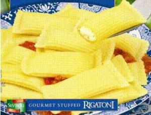 Seviroli Foods Stuffed Rigatoni Pasta, 10 Pound - 1 each.