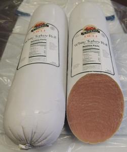 Carolina Deli White Turkey Roll, Frozen Pack (10 lbs, 2 Per Case)