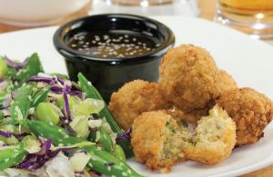 Handy Crab House Wasabi Seafood Dip Bites, 0.75 Ounce - 100 per case.