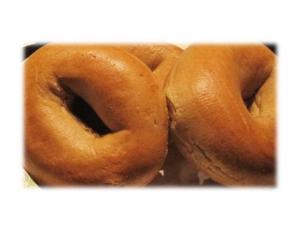 Burry Food Parbaked Whole Wheat Bagel, 51% Whole Grain Wheat (4 OZ, 72 Per Case)