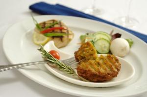 Cuisine Innovations Corkys Veggie Grilled Burger (3.75 Oz, 40 Per Case)