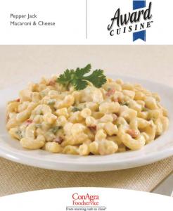 Award Cuisine Pepper Jack Mac N Cheese, 80 Ounce - 4 per case.