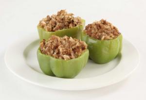 Conagra Award Cuisine Stuffed Green Pepper with Beef, 4.4 Ounce - 48 per case.