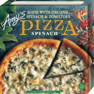 Amys Organic Spinach and Tomato Pizza, 14 Ounce - 8 per case
