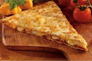 Conagra The Max Cheese Slice Quesadilla Pizza, Frozen Pizzas (5 OZ, 48 Per Case)