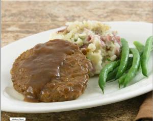 Conagra Award Cuisine Salisbury Steak With Gravy (69 OZ, 4 Per Case)