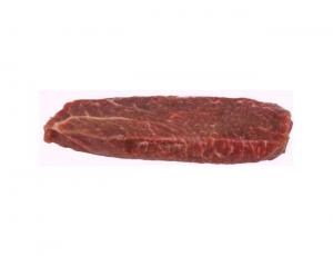 Double Red Provisions Black Angus Beef Chuck Ranch Steak, 7 Ounce - 28 per case.