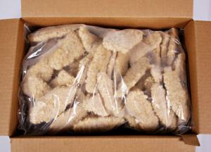 Perdue Farms RTC Chef Redi Homestyle Chicken Tenderloin Fritter - Small, 5 Pound - 2 per case.
