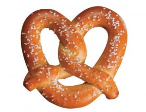 J and J Snack Super Baked Soft Pretzel, 2.5 Ounce - 100 per case.