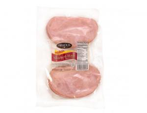 Armour Eckrich Sliced Smoked Ham Sandwich Solution, 2 Pound - 6 per case.