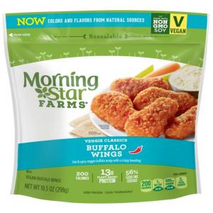 Morningstar Farms Veggie Buffalo Wings, 10.5 Ounce - 6 per case.