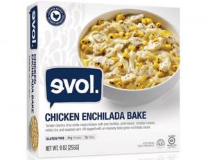 Evol Chicken Enchilada Bake Single Serve Meal (9 Lbs, 8 Per Case)