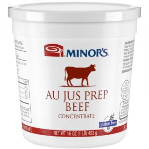 Nestle Minors Beef Au Jus Concentrate, Gluten Free (1 lbs, 6 Per Case)