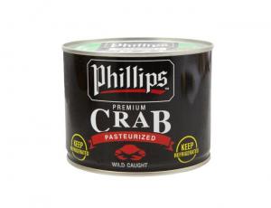 Phillips Lump Crab Meat, 1 pound - 6 per case.