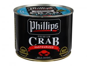 Phillips Special Crab Meat, 1 Pound Can - 6 per case.