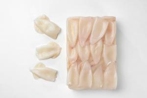 Pana Pesca Traditionally Cleaned Squid Tubes - 3/5 inch Tubes, 2