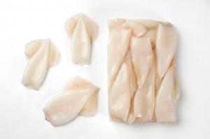 Pana Pesca Traditionally Cleaned Squid Tubes (5/8 Inch Tubes, 2.5 Oz, Pack Of 4)