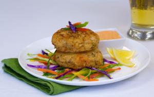 King and Prince Gourmet Seafood and Crab Cake, 3 Ounce - 4 per case.