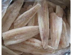 Frozen Seafood Skinless Pangasius Whiting Fillet - 4 to 6 Ounce, 10 Pound - 4 per case.