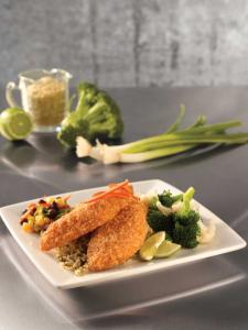 Crispanko Raw Breaded Pollock Fillet, 10 Pound - 1 each.