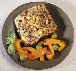 Fishery Mediterranean Salmon with Dried Tomato and Pine Nuts, 10