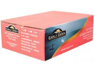 Frozen Seafood 8 Ounce Skinless Chum Salmon Portion, 10 Pound - 1 each.