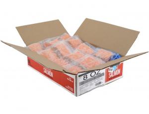 Seamazz Salmon Portion, 10 Pound - 20 per case.