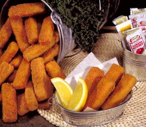 Trident Seafoods Value Fish Breaded Fish Finger, 10 Pound - 1 each.