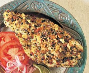 Fishery Tortilla Crusted Tilapia with Chipotle and Lime, 10 Poun