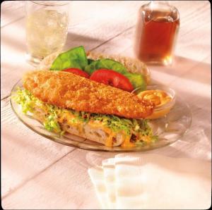 King and Prince Mrs.Fridays Beer Battered Tilapia, 2.5 Pound --